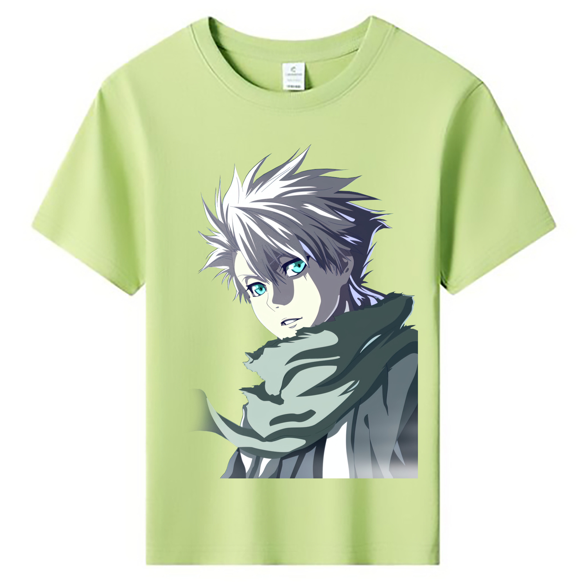 （画像用） ブリーチ 日番谷冬獅郎（ひつがや とうしろう） BLEACH Hitsugaya Toushirou 綿100％キッズTシャツ（フロントプリント）